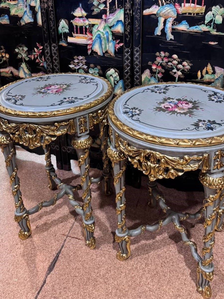 Стол/Подставка в дворцовом стиле 2 штуки