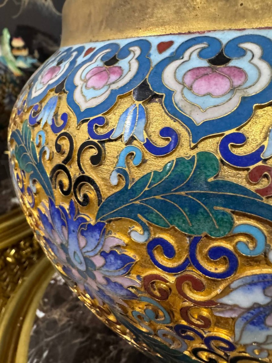 Кашпо/Вазон Клуазоне 2 штуки