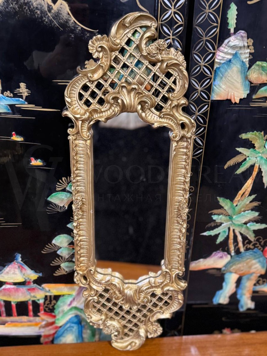 Зеркало настенное в стиле барокко 2 штуки