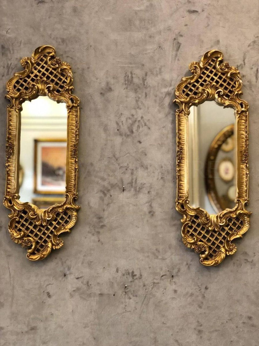 Зеркало настенное в стиле барокко 2 штуки