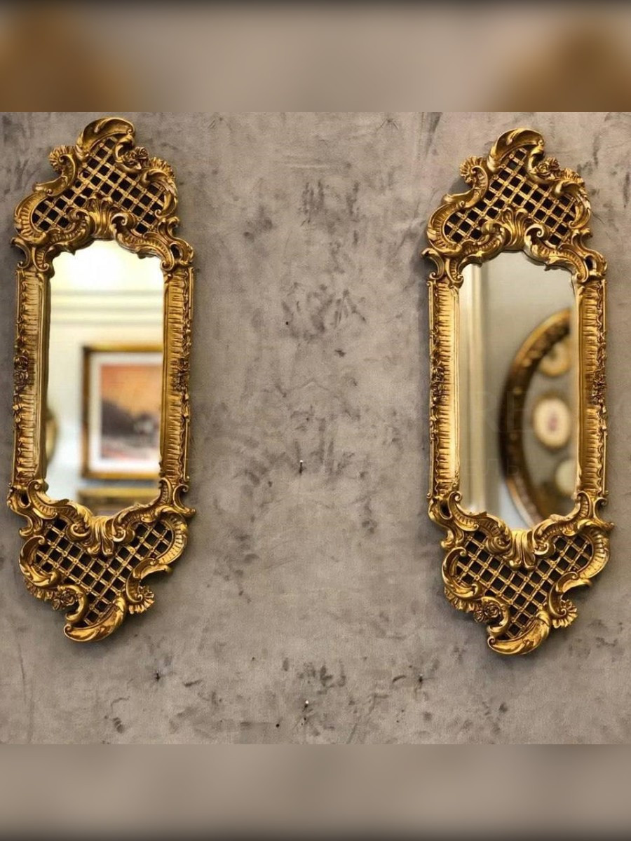 Зеркало настенное в стиле барокко 2 штуки