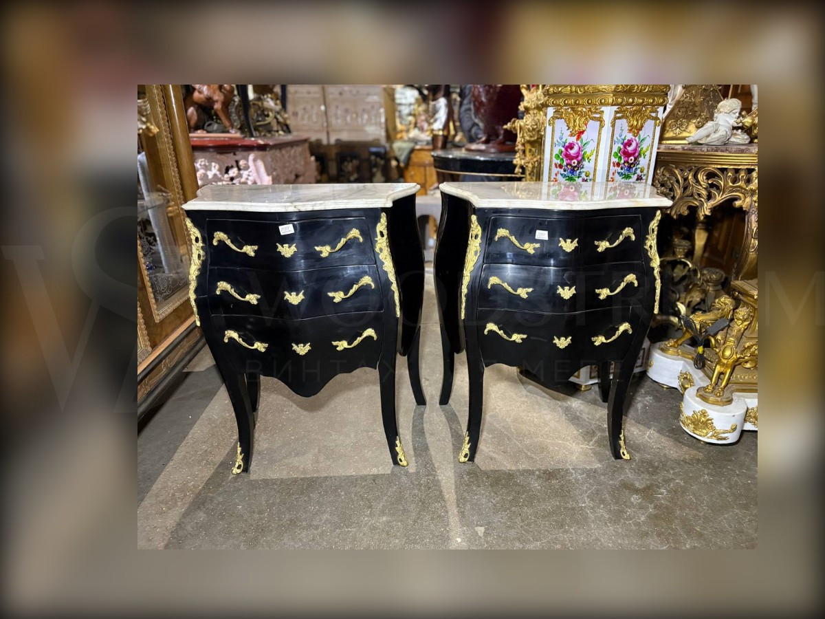 Тумба в стиле Людовика XIV 2 штуки