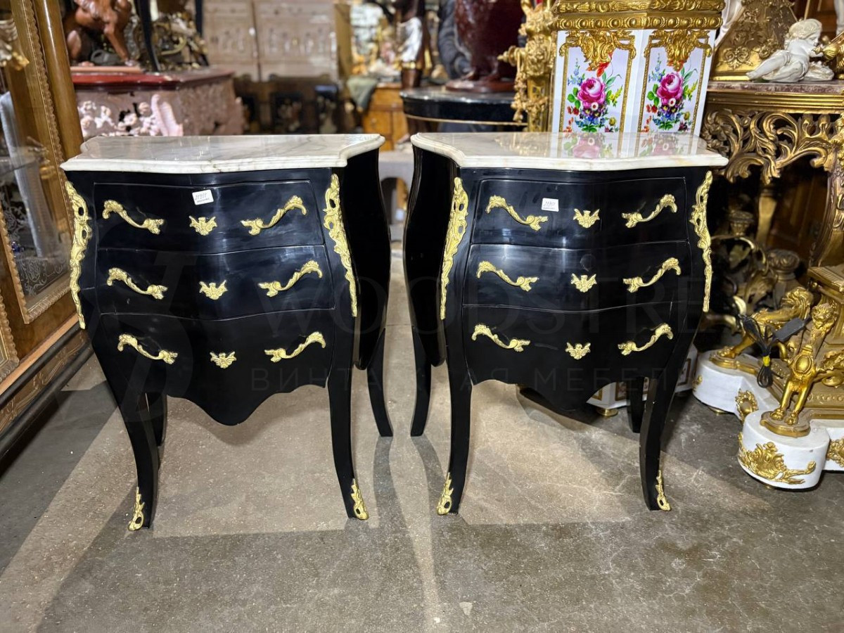 Тумба в стиле Людовика XIV 2 штуки