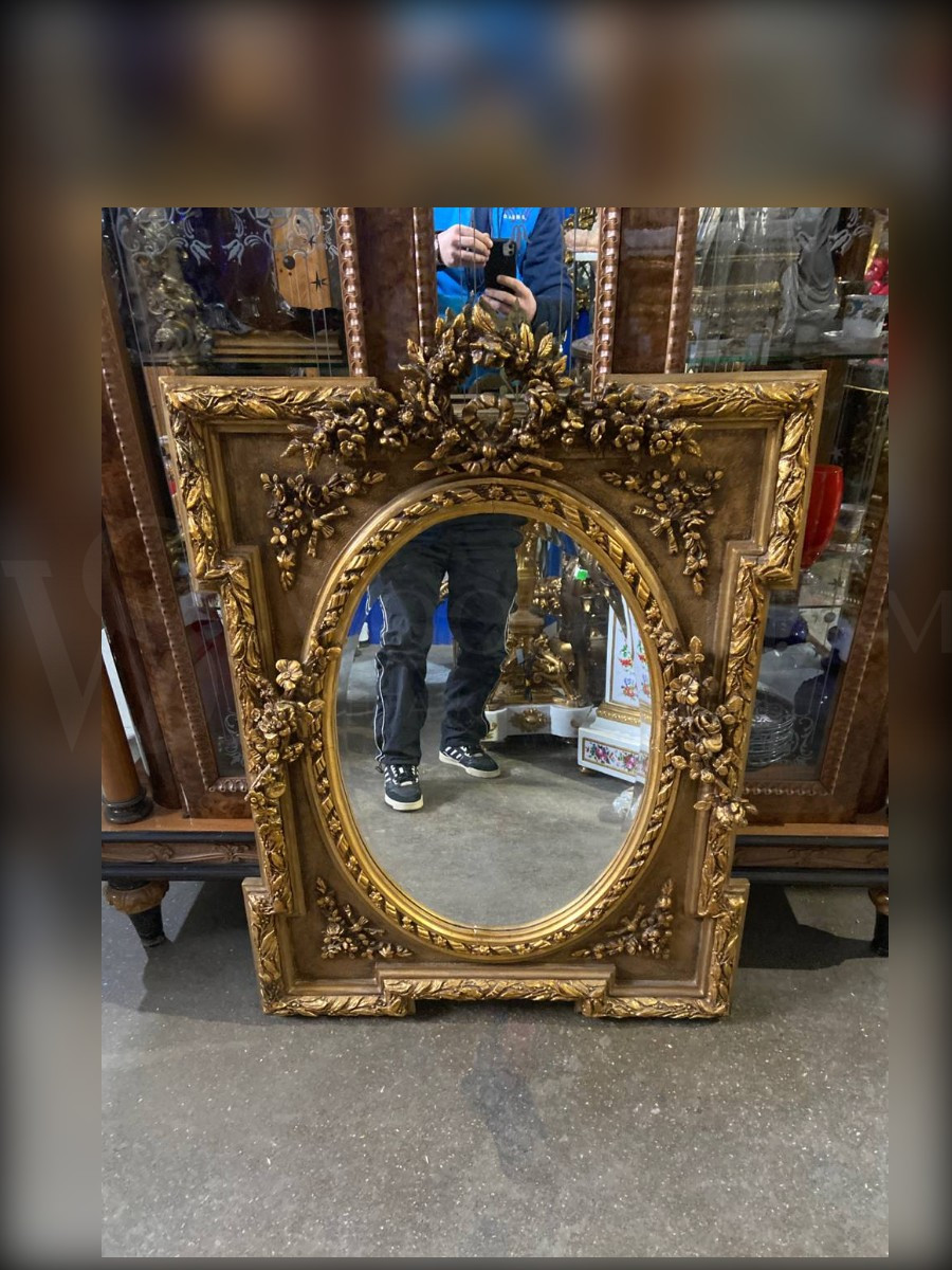 Зеркало настенное в стиле Людовика XVI