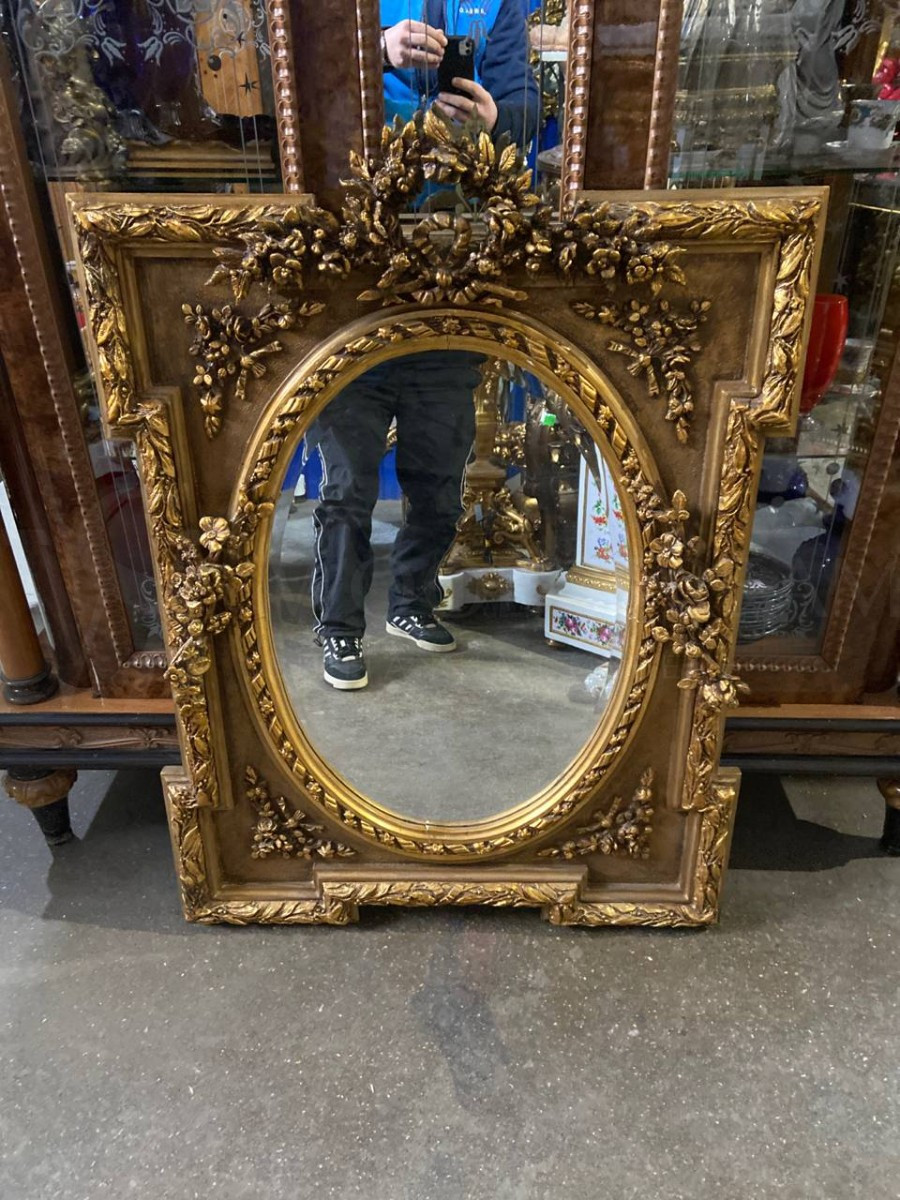 Зеркало настенное в стиле Людовика XVI