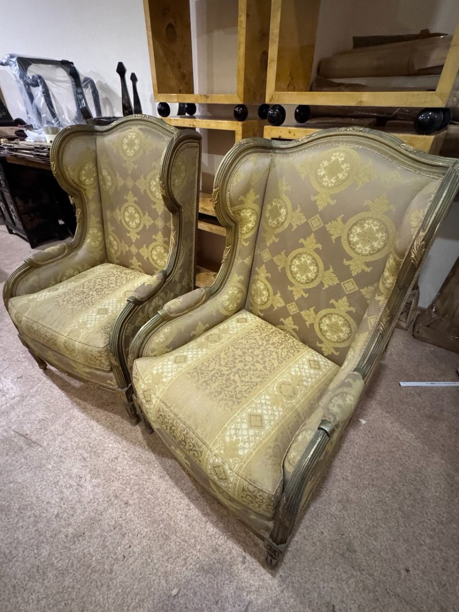 Кресло в стиле Людовика XVI 2 штуки