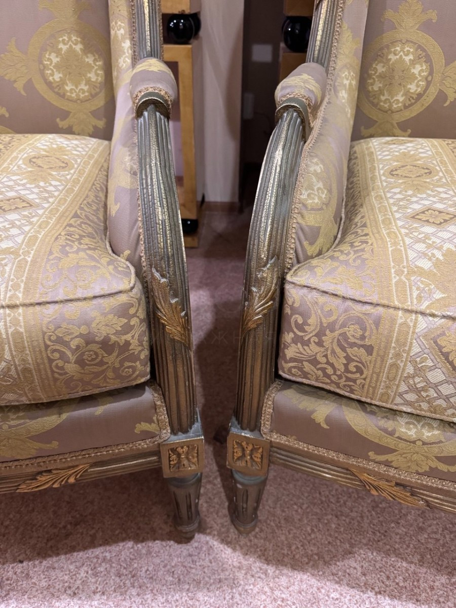 Кресло в стиле Людовика XVI 2 штуки