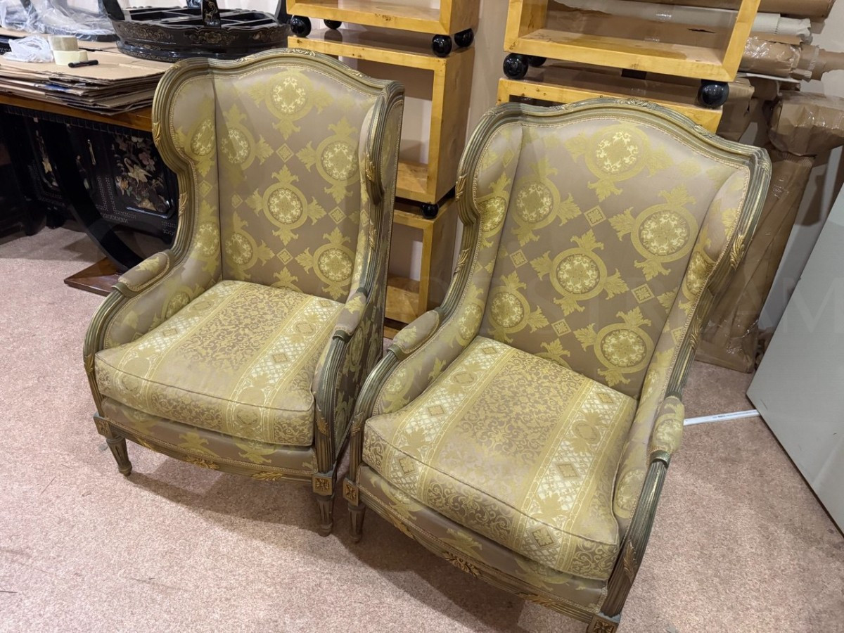 Кресло в стиле Людовика XVI 2 штуки