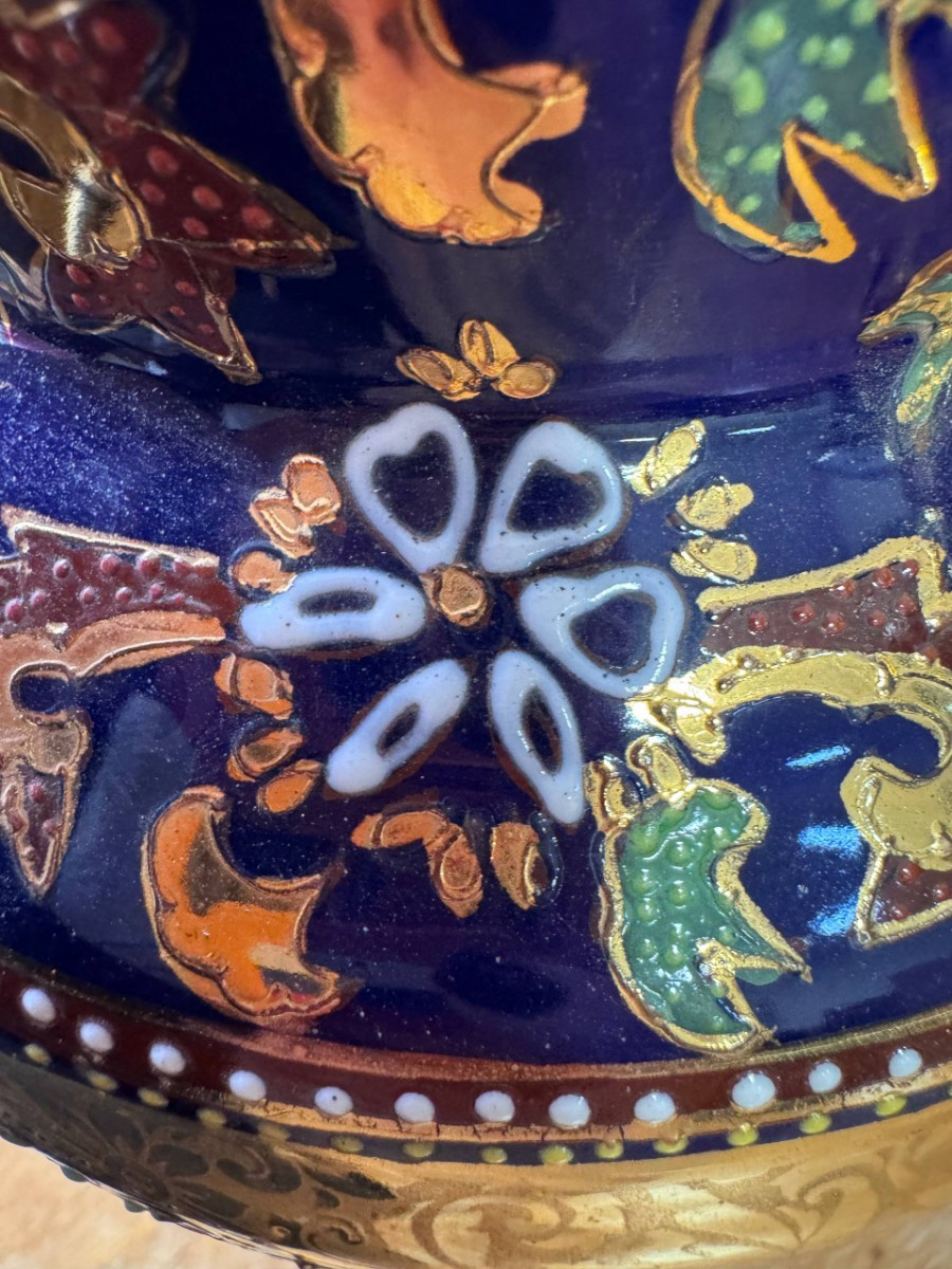 Ваза с крышкой в стиле шинуазри 2 штуки