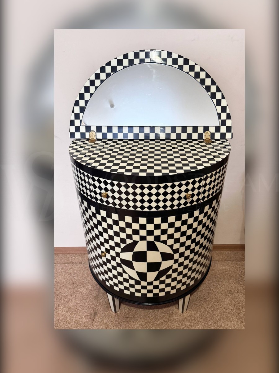 Трюмо/Комод/Тумба с зеркало в стиле Маккензи Чайлдс