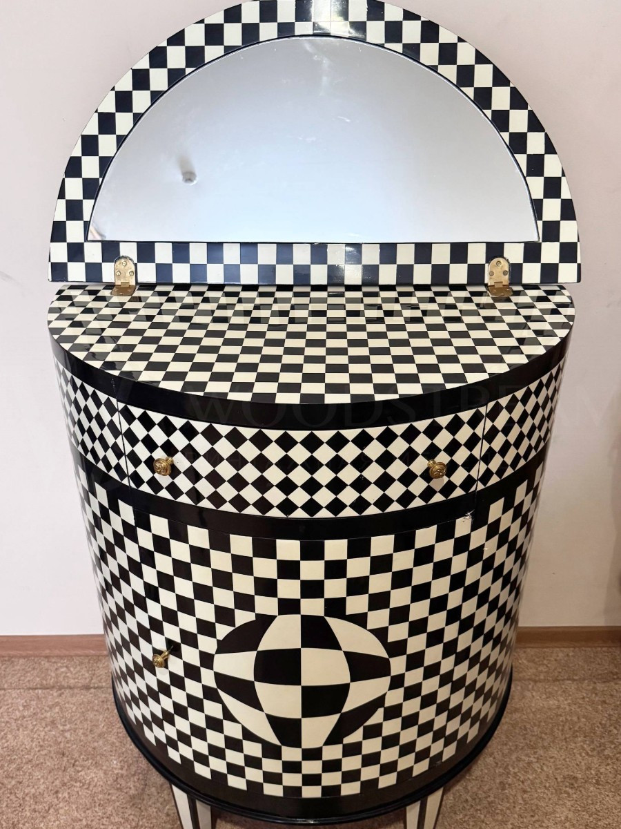 Трюмо/Комод/Тумба с зеркало в стиле Маккензи Чайлдс