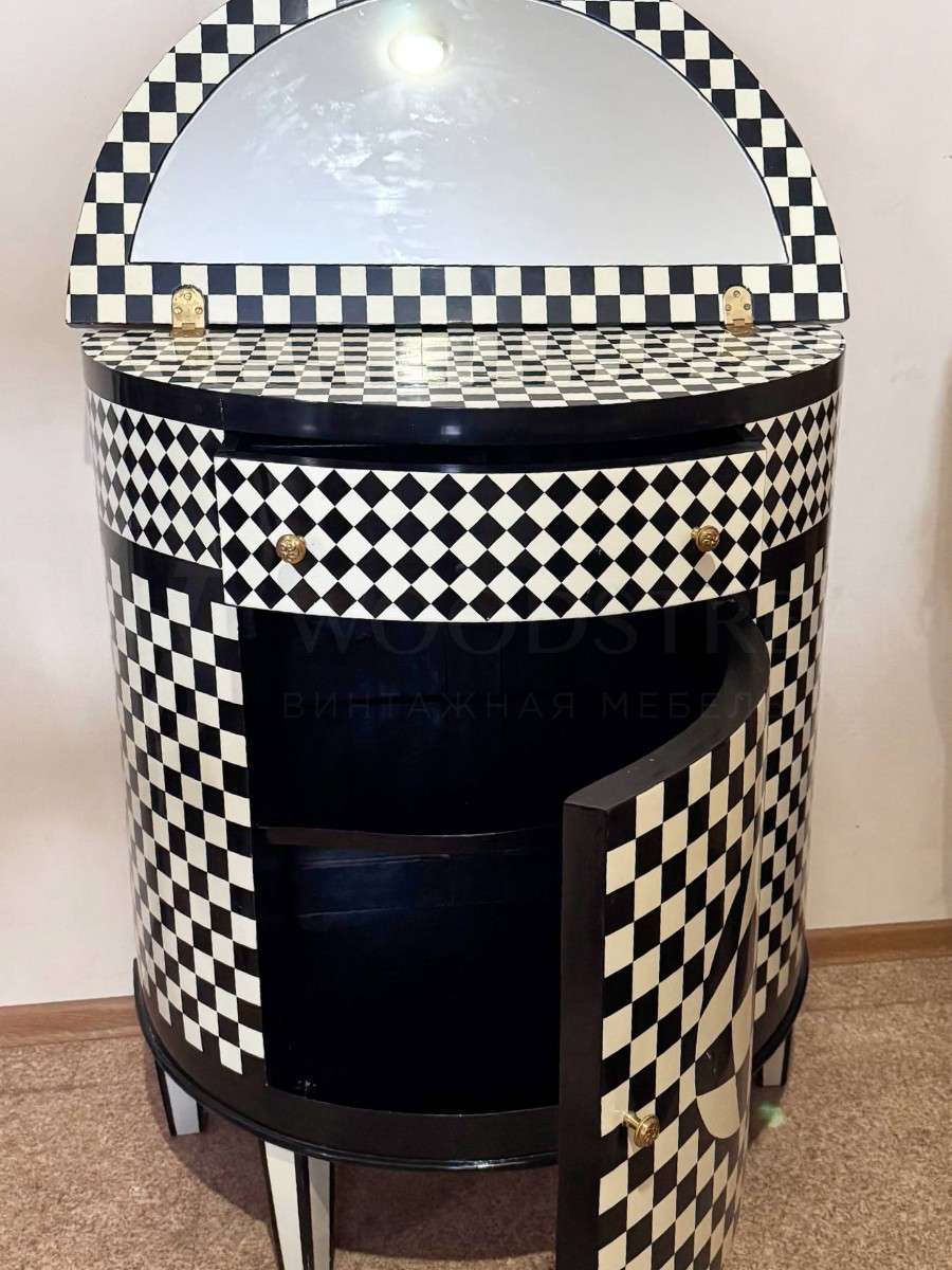 Трюмо/Комод/Тумба с зеркало в стиле Маккензи Чайлдс