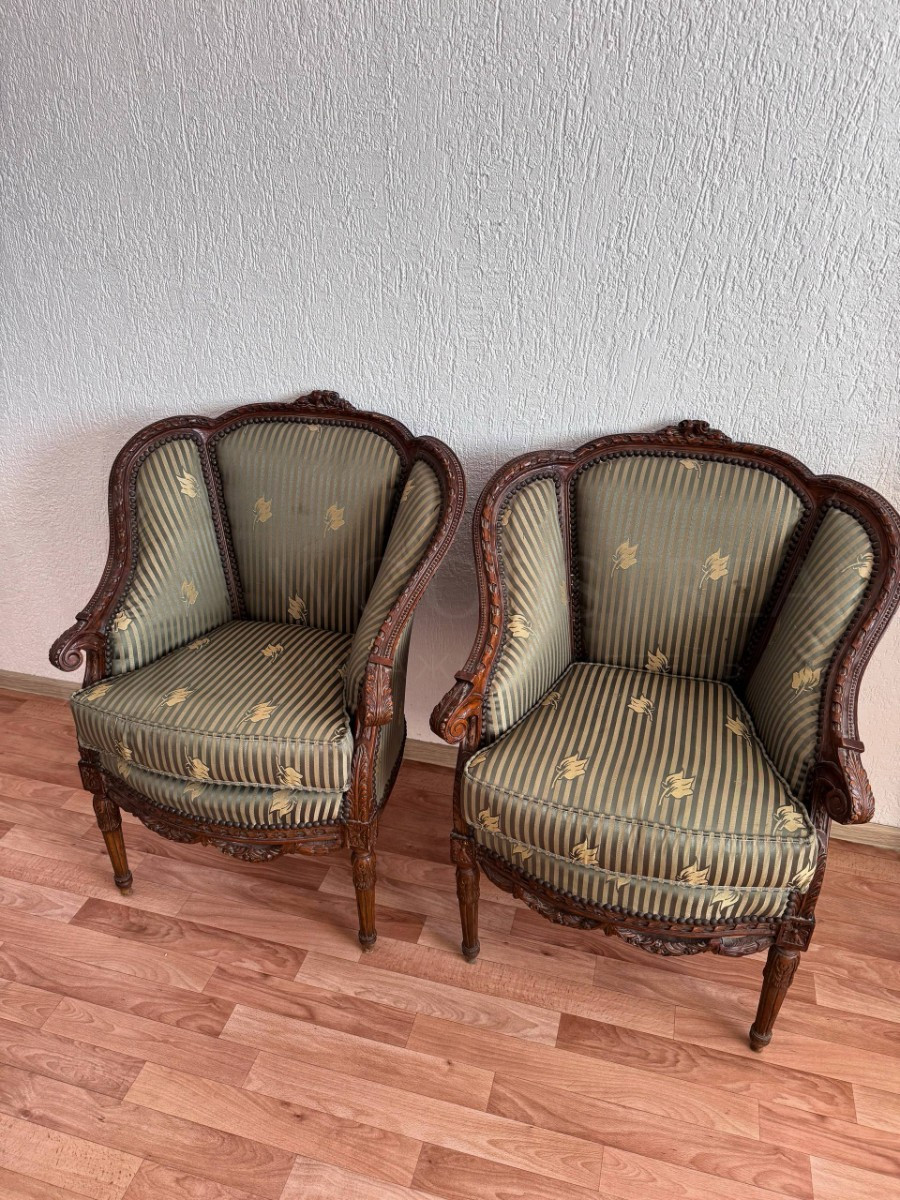 Кресло в стиле Людовика XVI 2 штуки