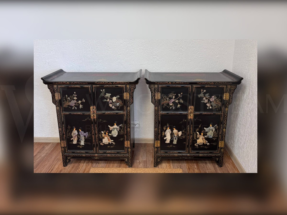 Комод/Тумба в стиле шинуазри 2 штуки