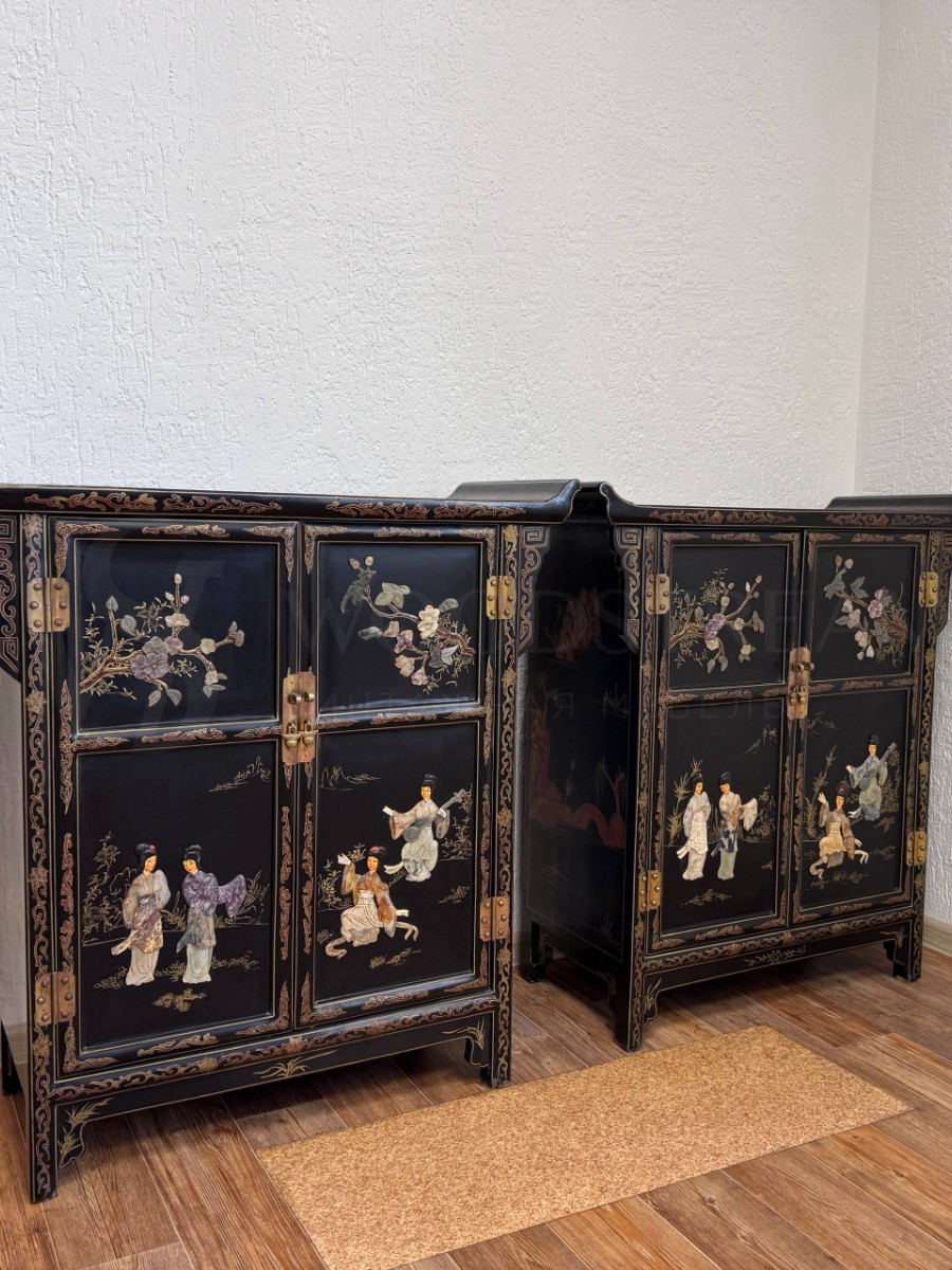 Комод/Тумба в стиле шинуазри 2 штуки