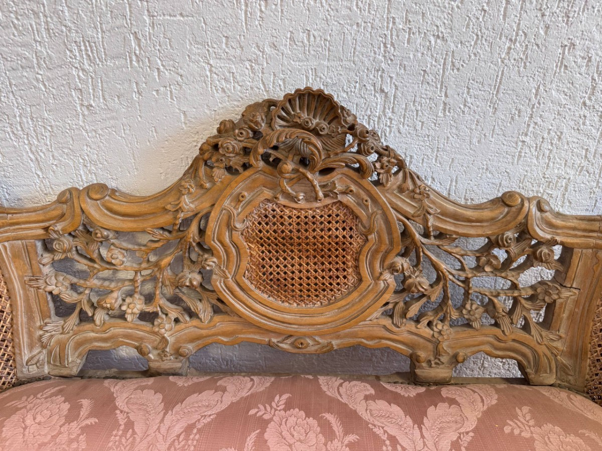 Комплект мягкой мебели для гостиной в стиле венецианского барокко