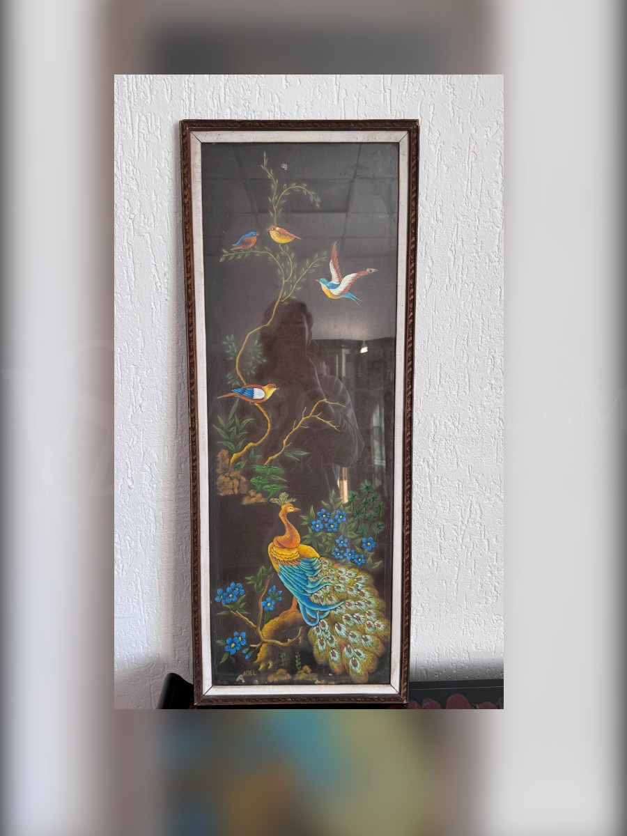 Картина/Панно/Батик в стиле шинуазри