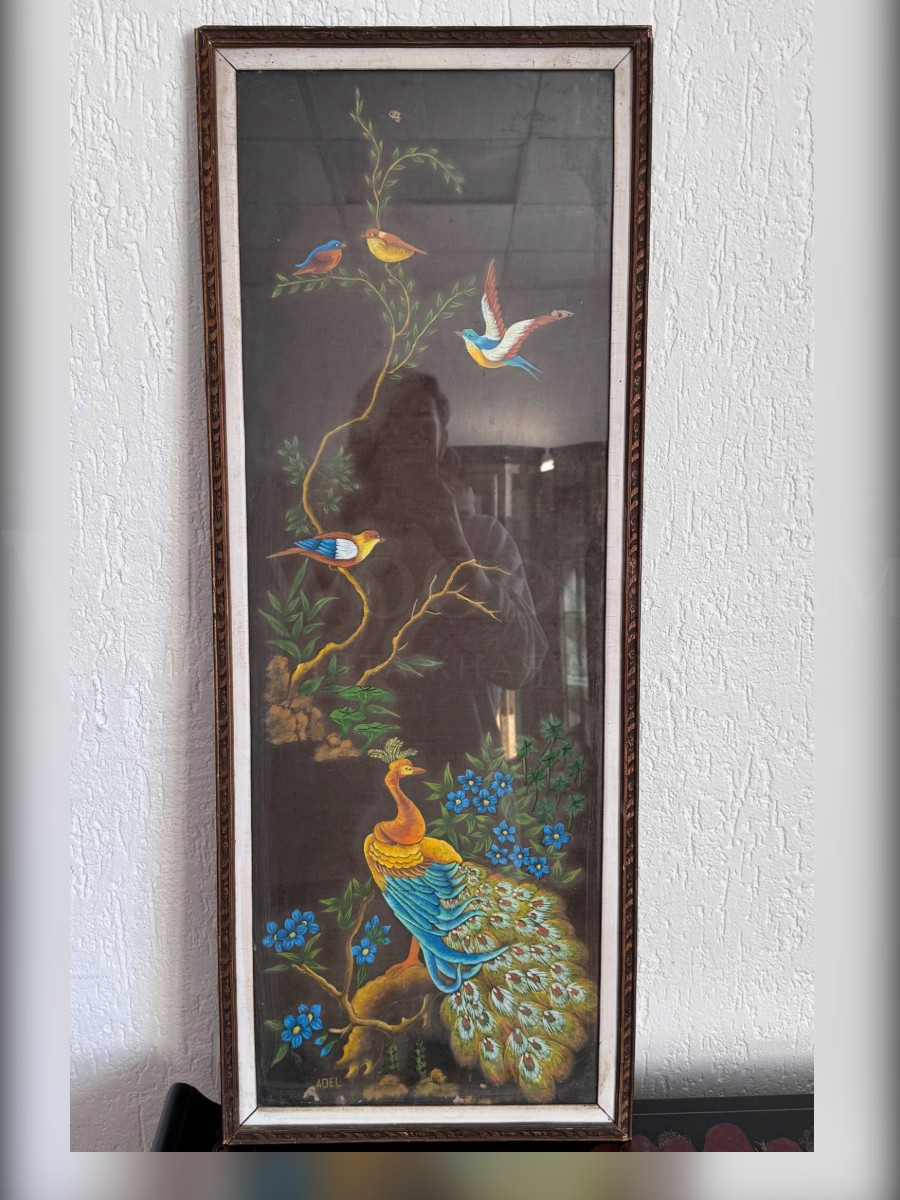 Картина/Панно/Батик в стиле шинуазри