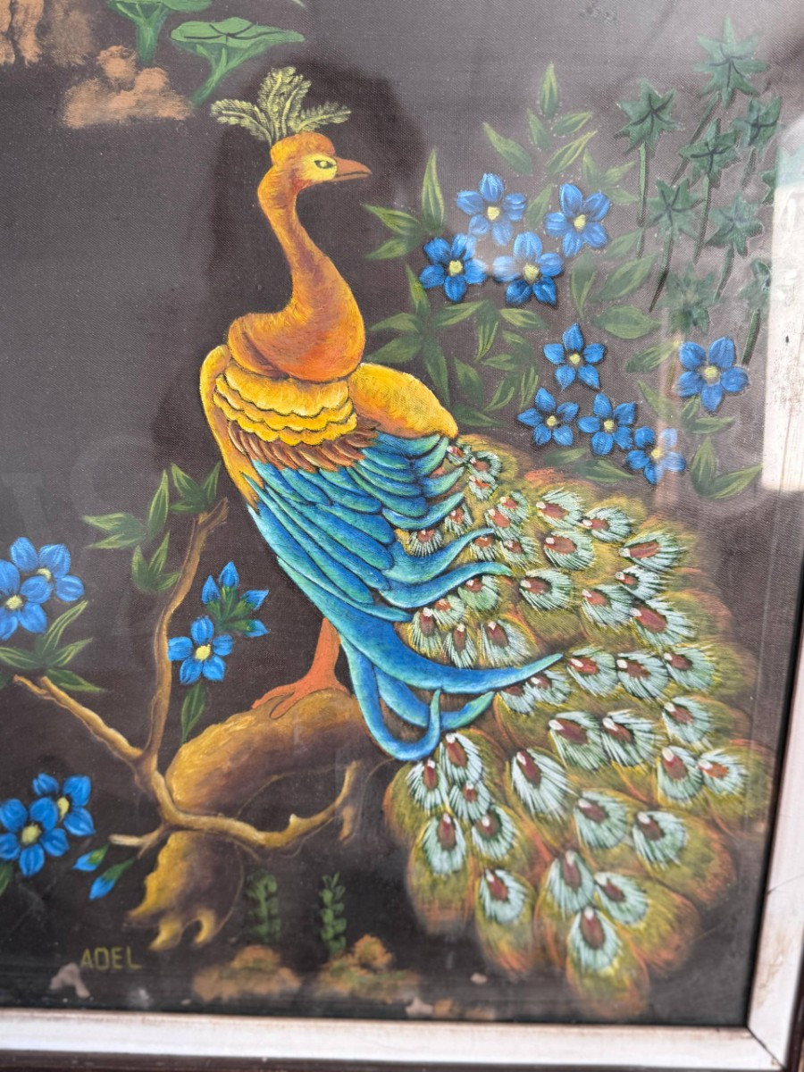 Картина/Панно/Батик в стиле шинуазри