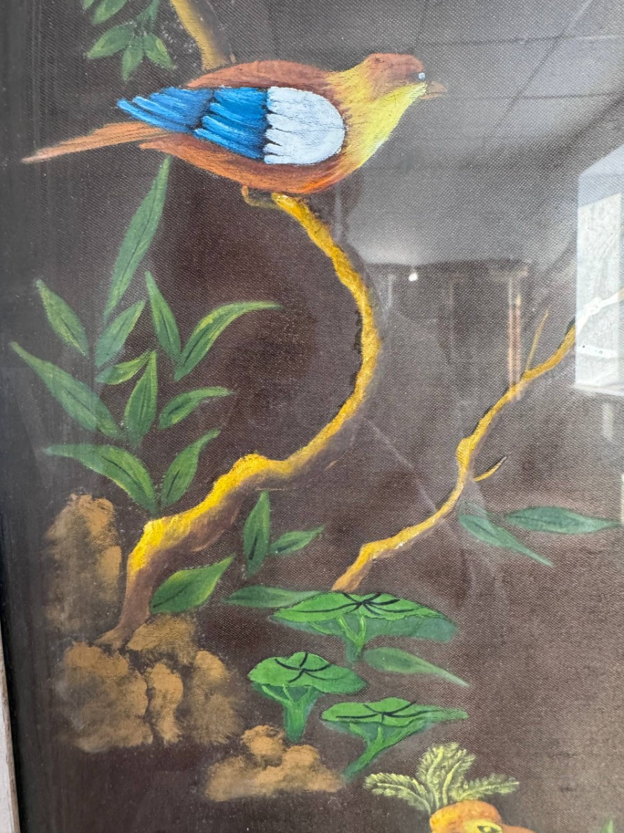 Картина/Панно/Батик в стиле шинуазри