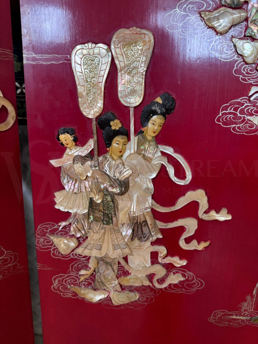 Ширма в стиле шинуазри