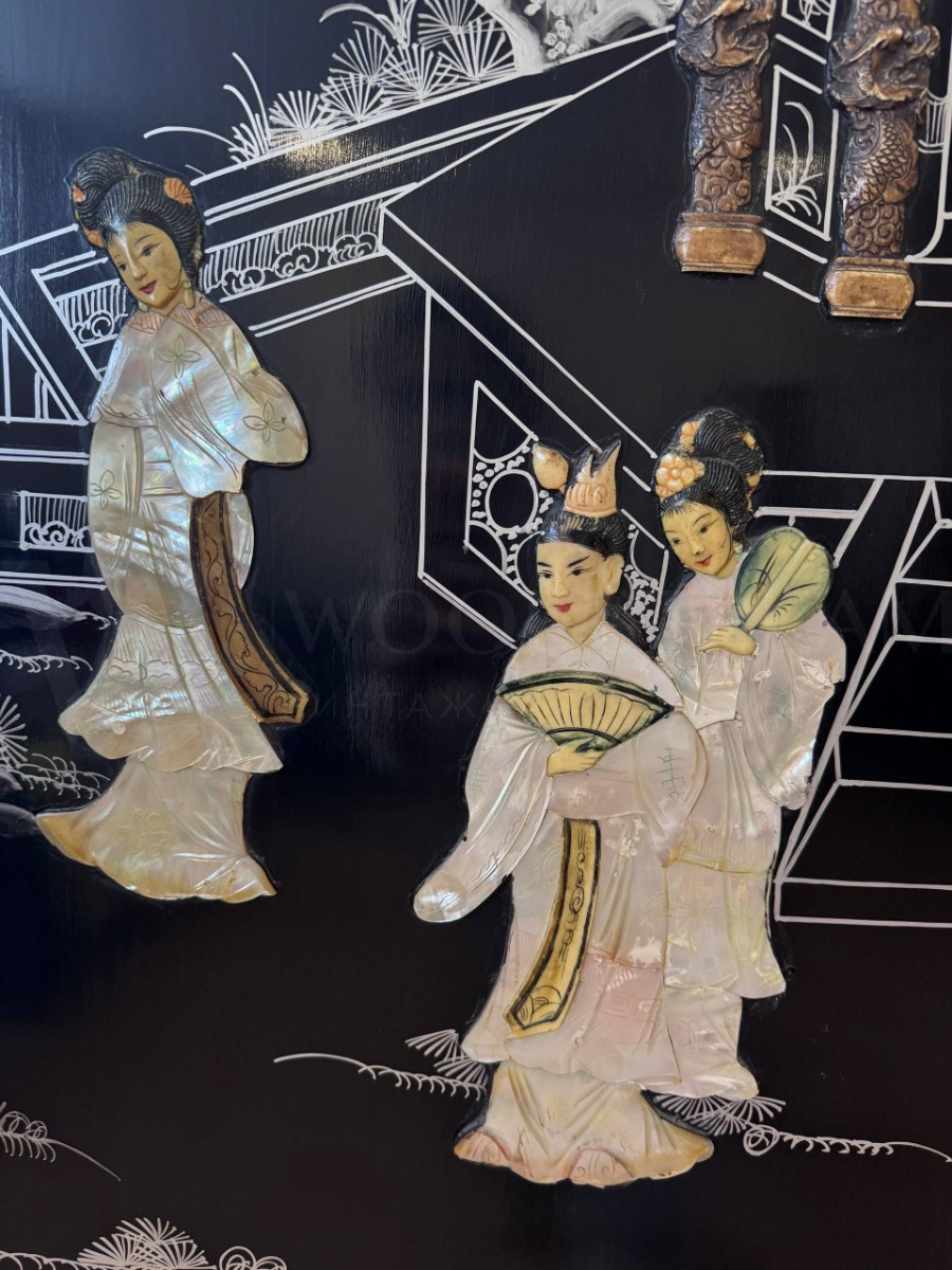 Ширма в стиле шинуазри