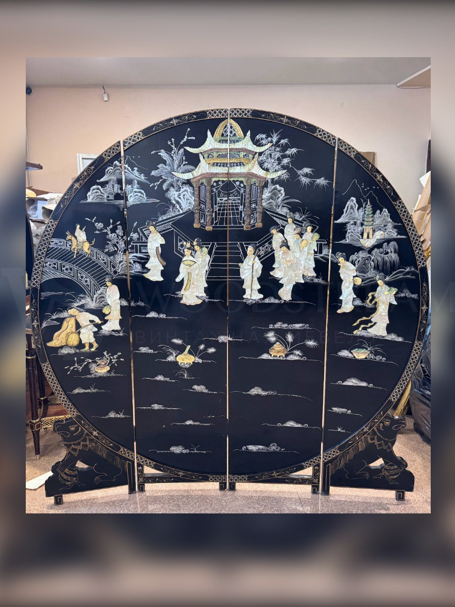 Ширма в стиле шинуазри