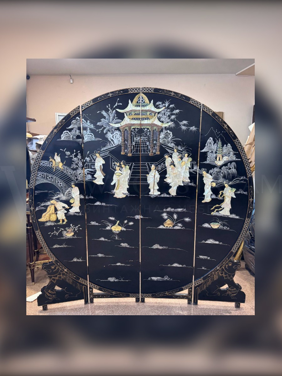 Ширма в стиле шинуазри