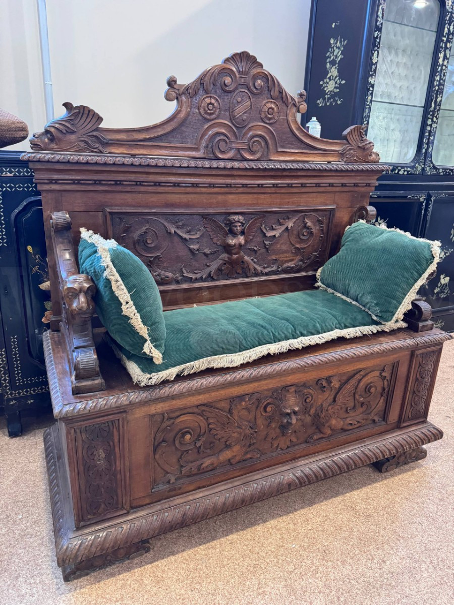 Скамья/Лавка в стиле ренессанс