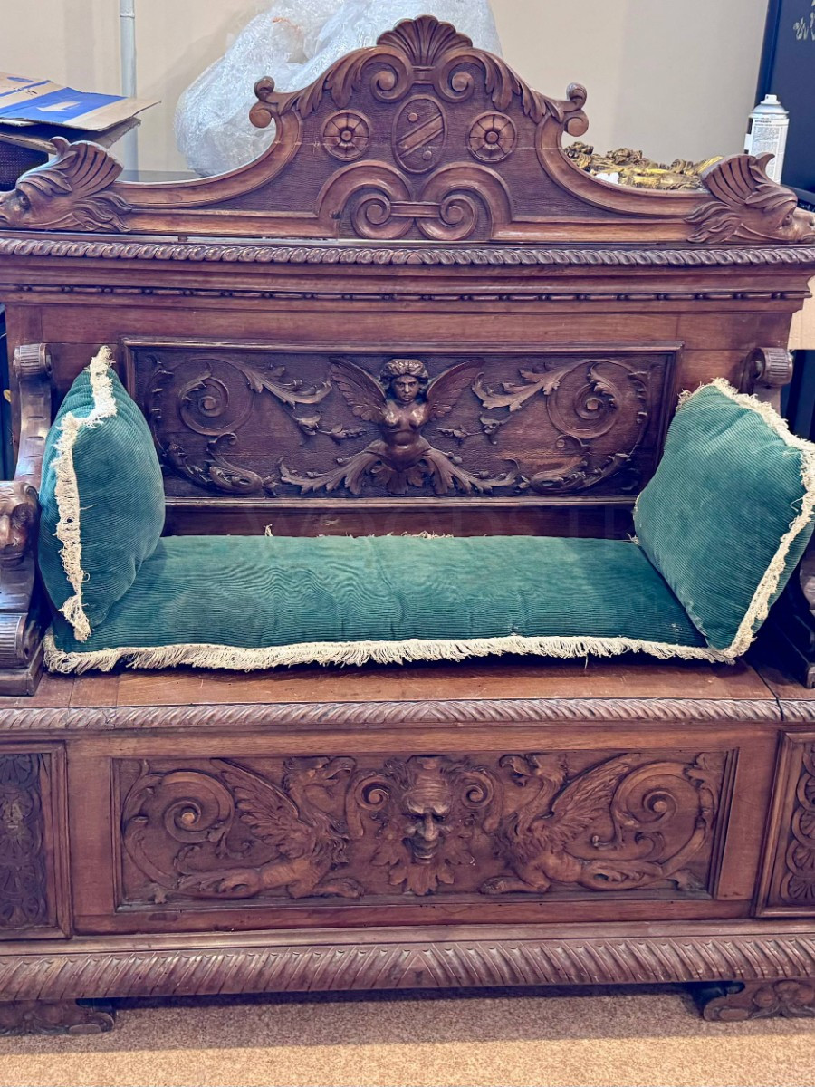 Скамья/Лавка в стиле ренессанс
