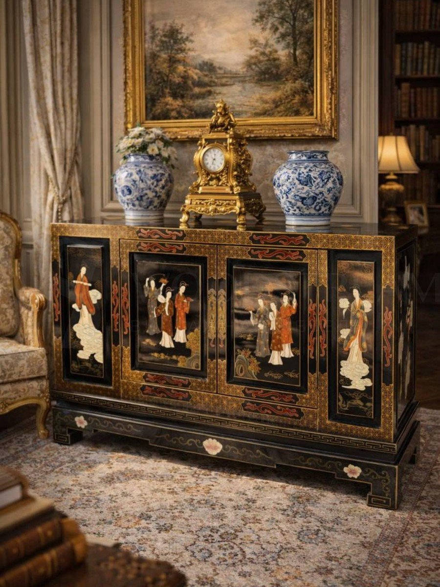 Комод/Тумба в стиле шинуазри