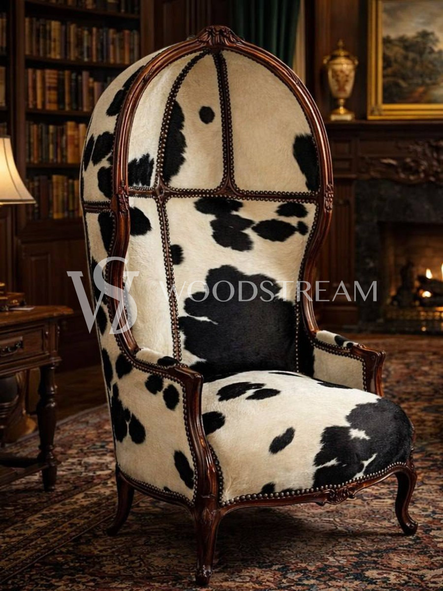 Кресло с капюшоном в стиле Людовика XV