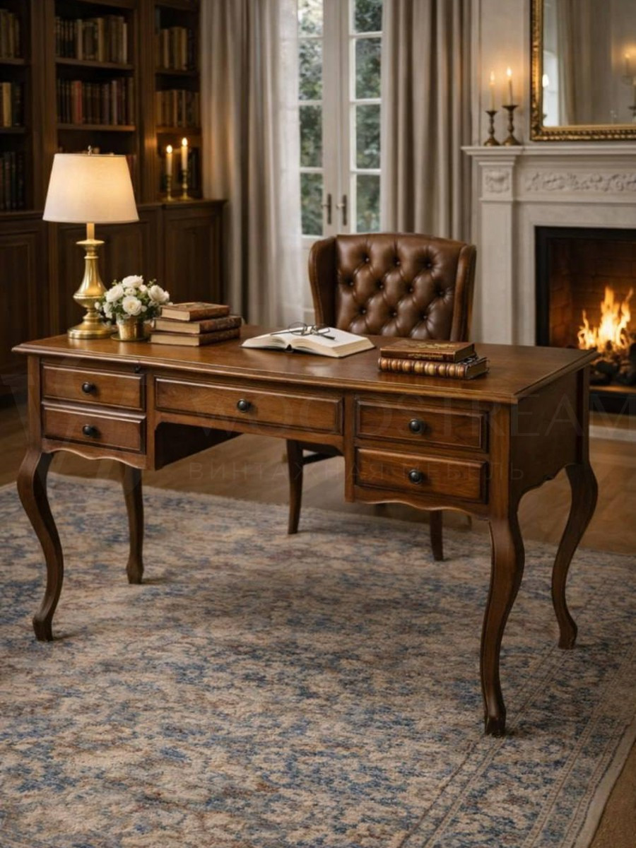 Стол письменный винтажный