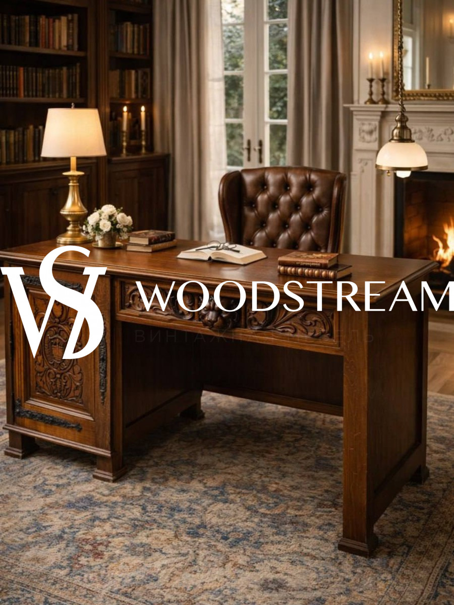 Стол письменный в стиле ренессанс