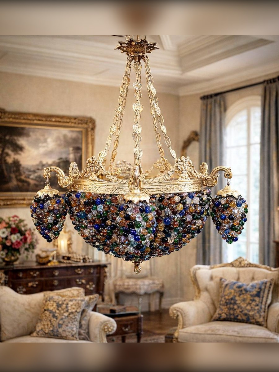 Люстра винтажная