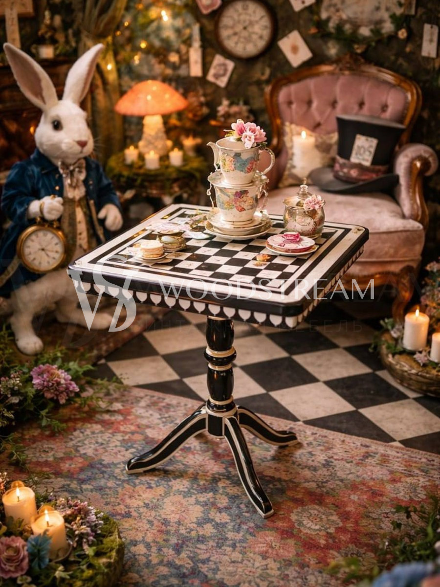 Стол шахматный в стиле Маккензи Чайлдс