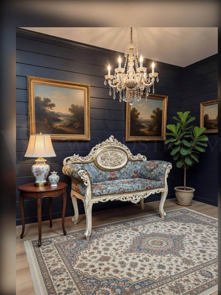 Диван/Софа/Банкетка в стиле венецианского барокко