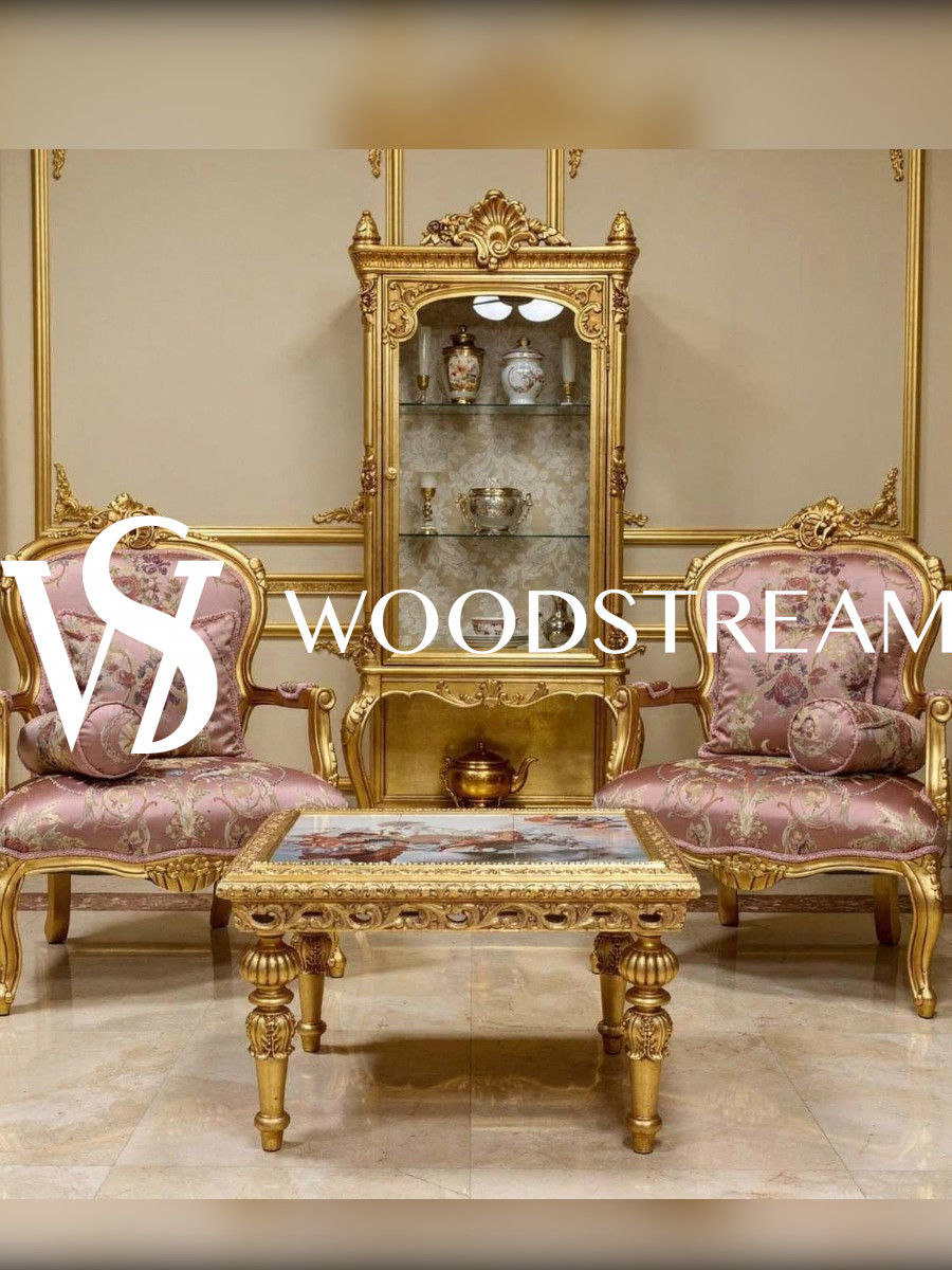 Кресло в стиле венецианского барокко 2 штуки