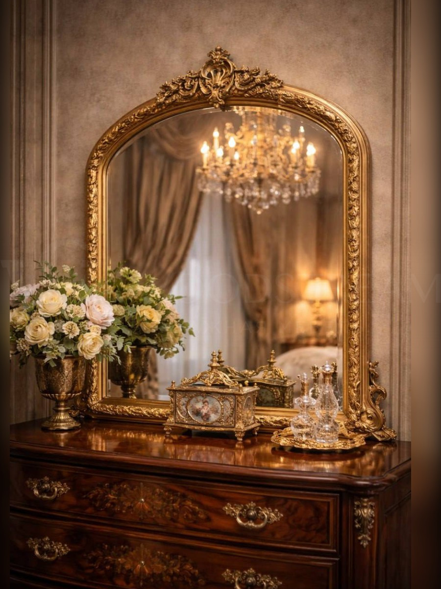 Зеркало настенное в дворцовом стиле