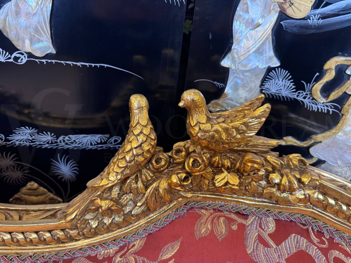 Комплект мягкой мебели для гостиной в стиле Людовика XVI