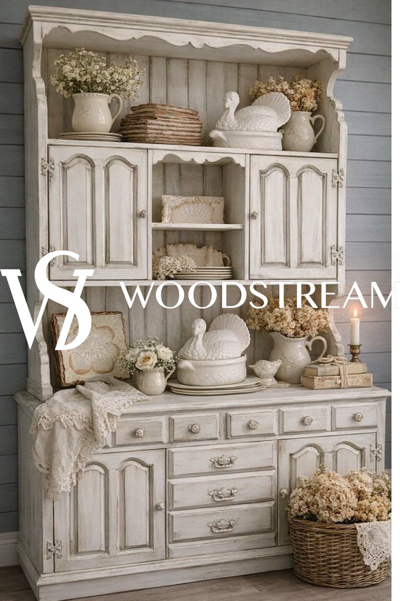 Буфет винтажный в стиле прованс