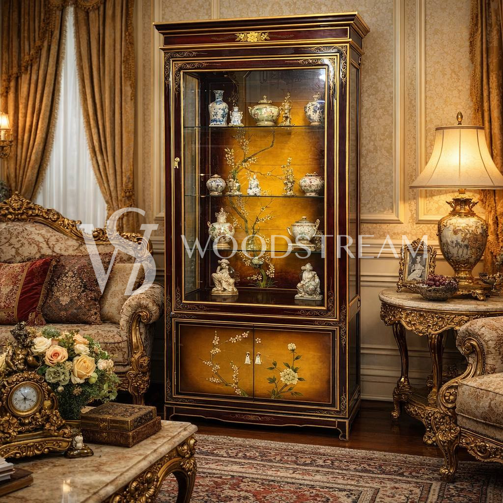 Витрина в стиле шинуазри