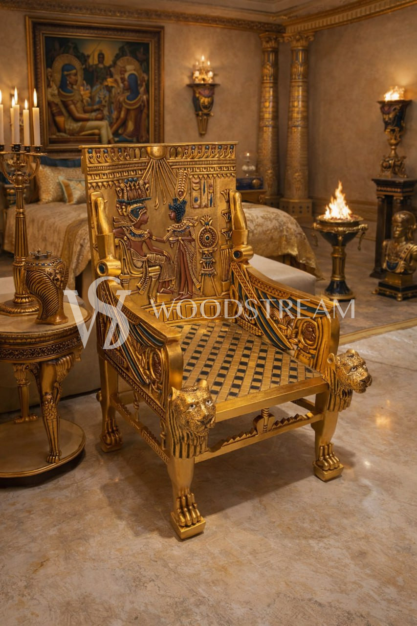 Кресло-Трон в дворцовом стиле