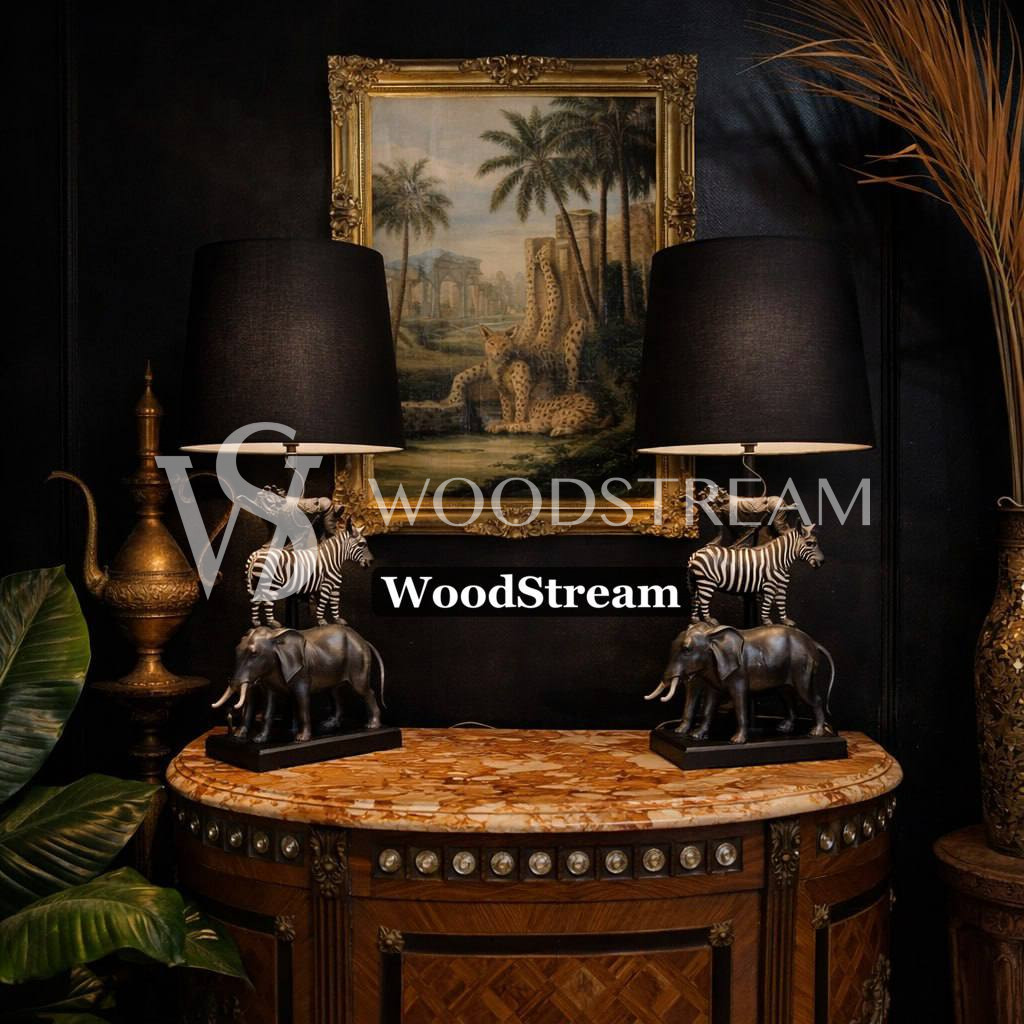 Лампа настольная анималистическая 2 штуки