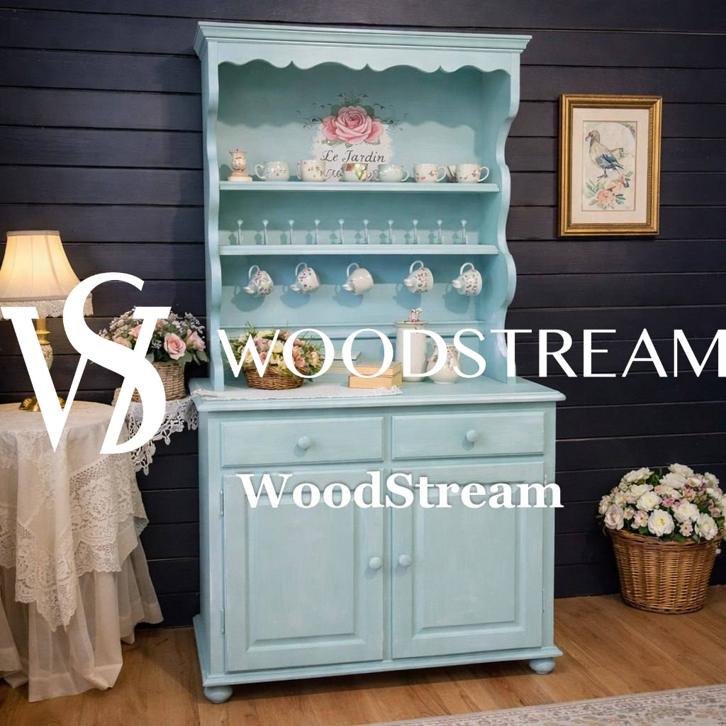 Буфет открытый в стиле прованс