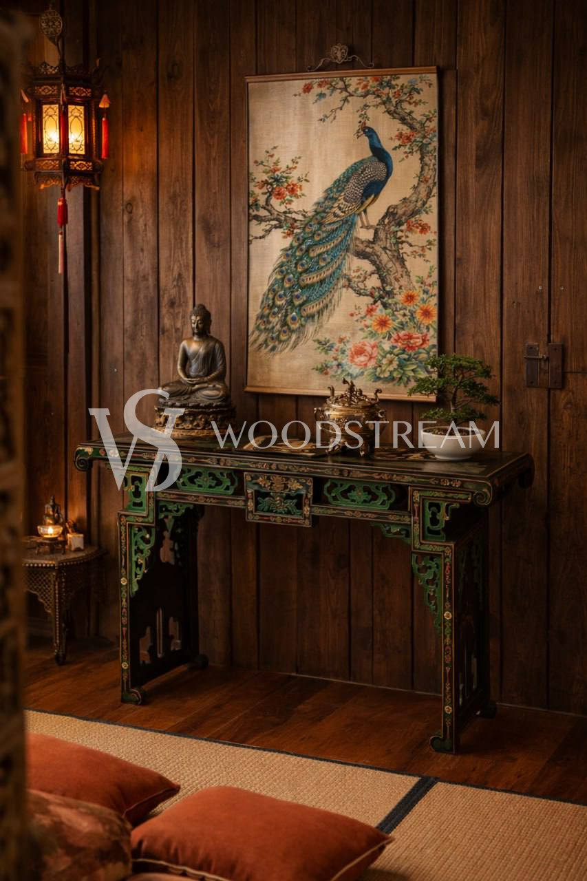 Консоль в стиле шинуазри