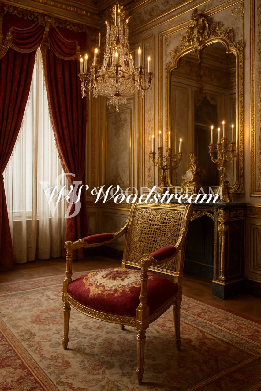 Кресло в дворцовом стиле (2 штуки)
