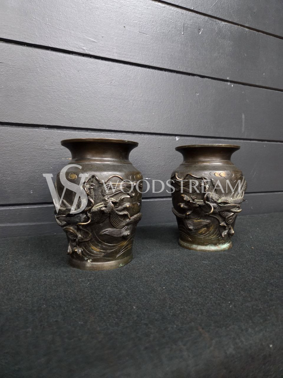 Ваза винтажная 2 штуки