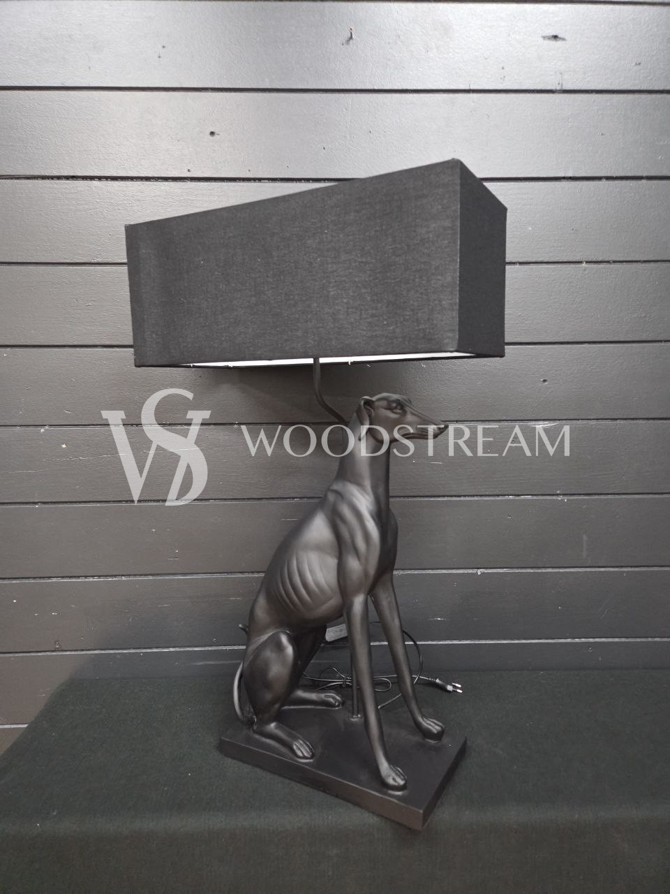 Лампа настольная анималистическая Собака/Левретка