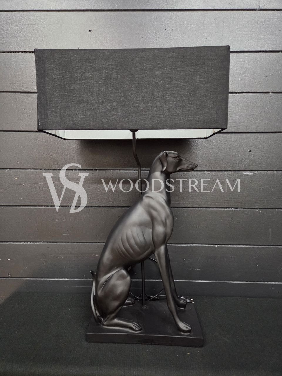 Лампа настольная анималистическая Собака/Левретка